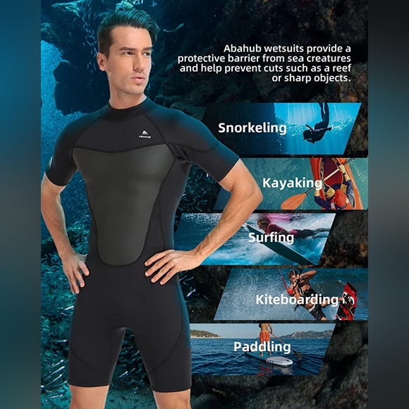 ABAHUB Mens Wetsuit (Size L) NEW - Picture 2 of 8